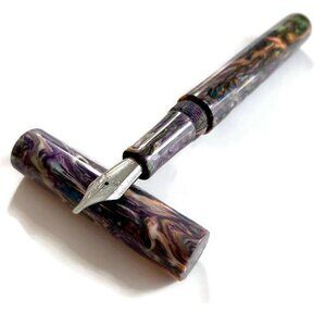 Fountain Pen Primary Manipulation Jowo #6 Fine Steel Nib Multicolor Purple
